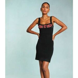 Rouje black knit dress in size 34/0/XS. NWOT